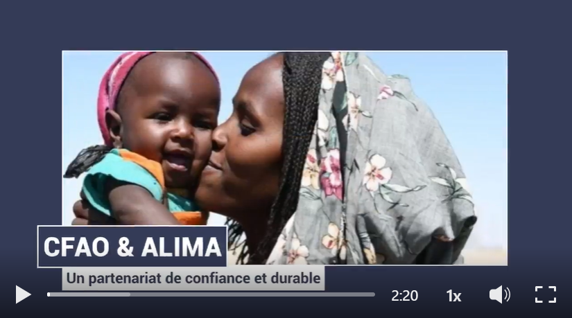 ALIMA CFAO renouvellement partenariat 2024