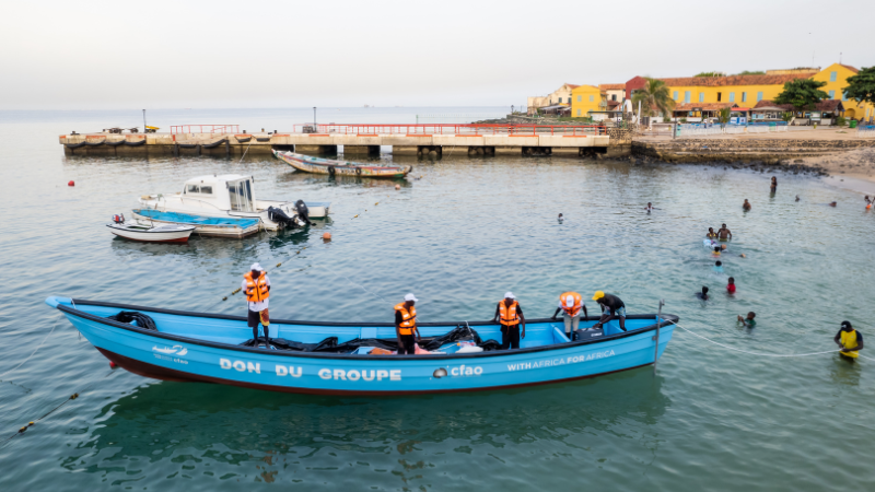 Pirogue Senegal CFAO Group